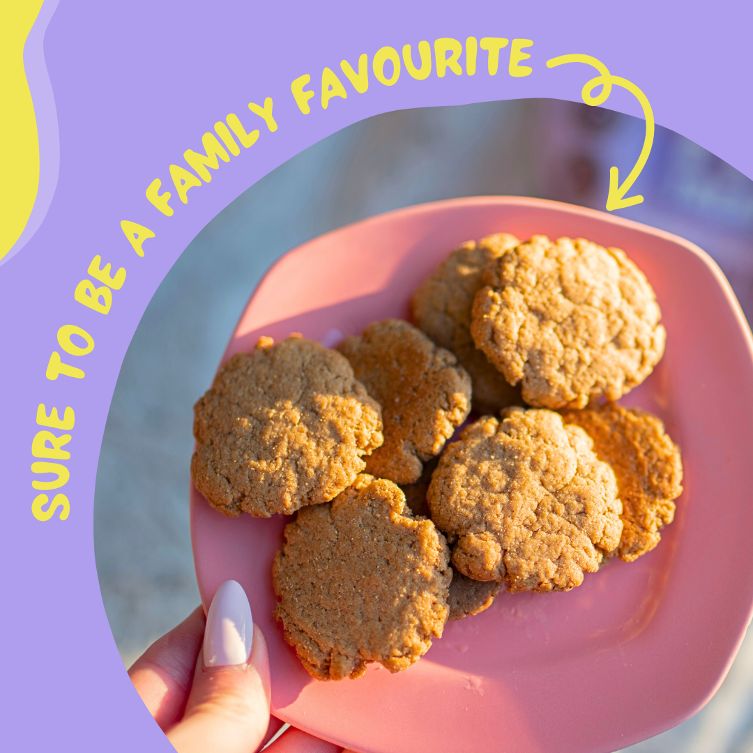 Fit Treats Crunchy Guilt’Less Lemon Healthy Cookies – Pack of 6 | 125g