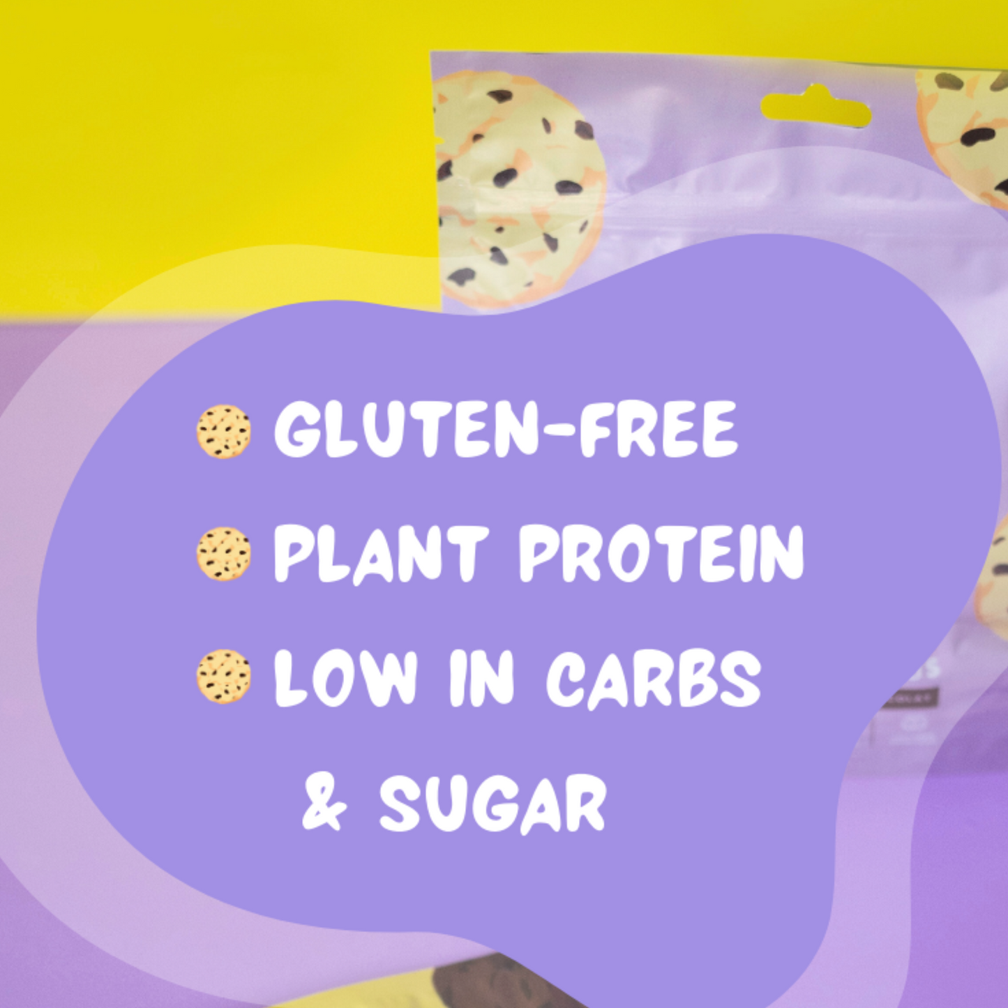 Fit Treats Crunchy Guilt’Less Lemon Healthy Cookies – Pack of 6 | 125g